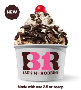 Baskin-Robbins Brownie Sundae