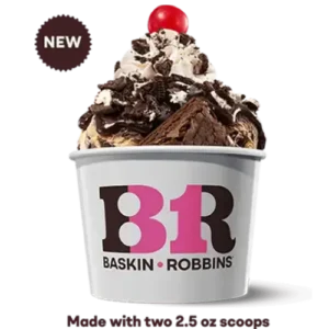 Baskin-Robbins Brownie Sundae