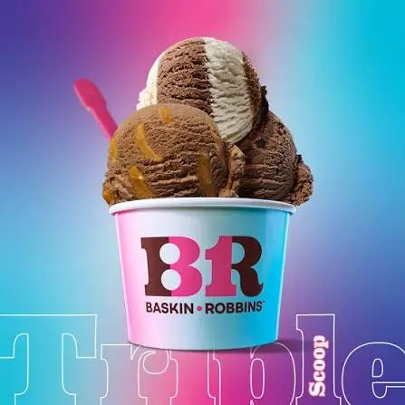 Baskin-Robbins Triple Scoop