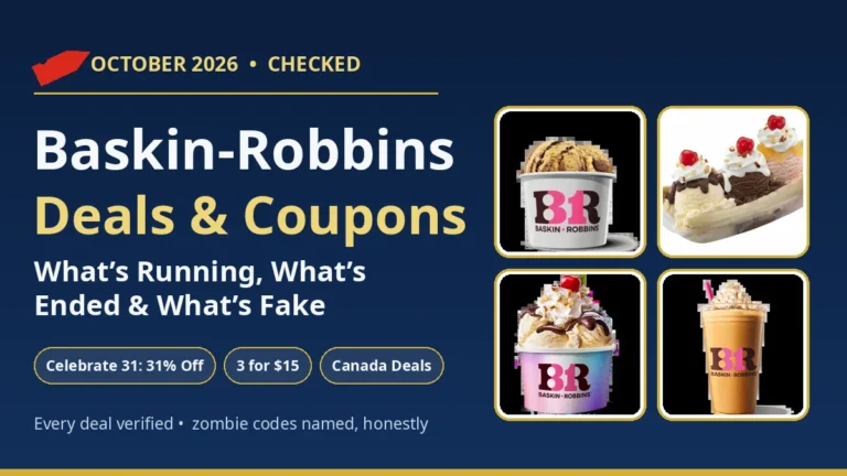 Baskin-Robbins Deals, Coupons & Promo Codes (2026)